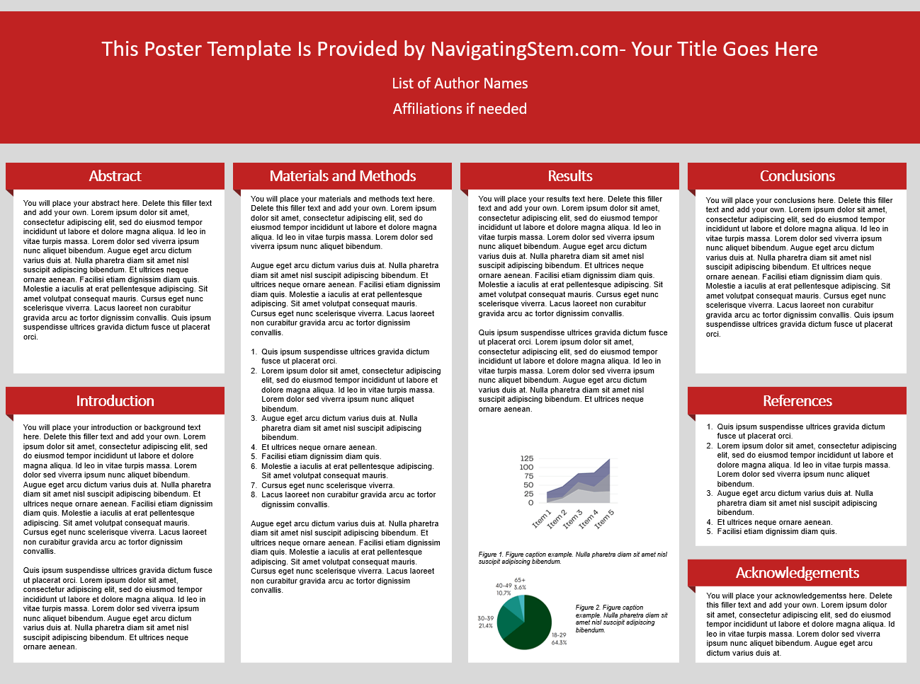 Poster Presentation Templates - NAVIGATING STEM